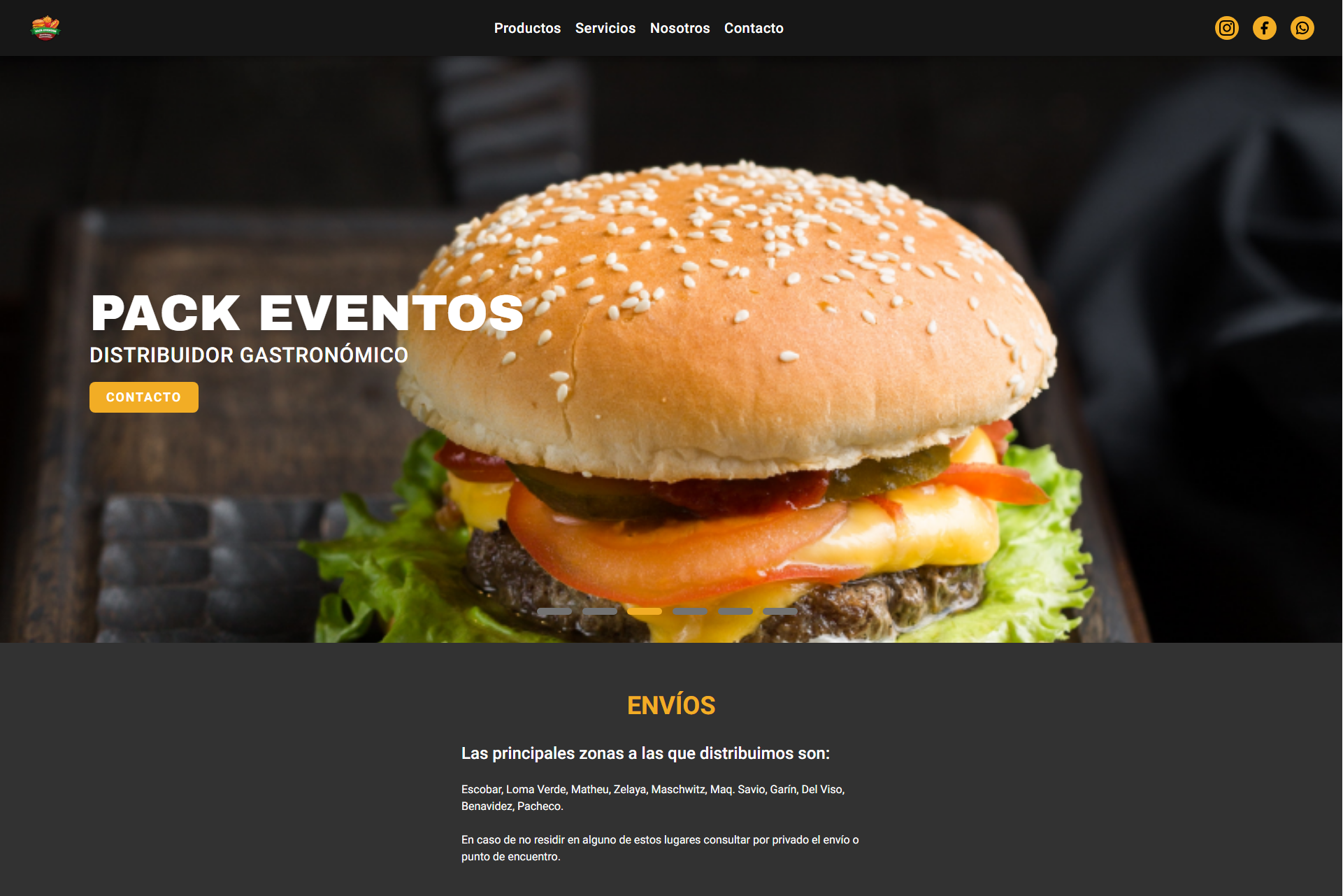 Pack Eventos